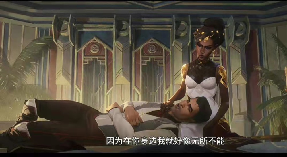 自己的好兄弟维克托躺在床上奄奄一息的时候,杰斯却在床上和梅尔交流