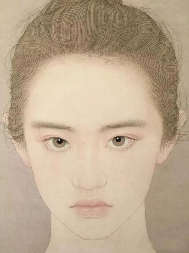 当代新工笔人物画|李晶