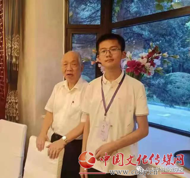 山东唯一,沂南卧龙学校高二学生李昊沂圆梦清华