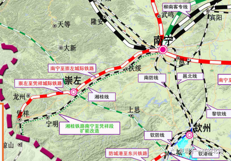 十四五末广西高铁通车里程要新增1208公里这些高铁要建成通车合湛高铁