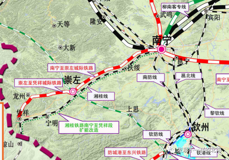 十四五末广西高铁通车里程要新增1208公里,这些高铁要建成通车,合湛