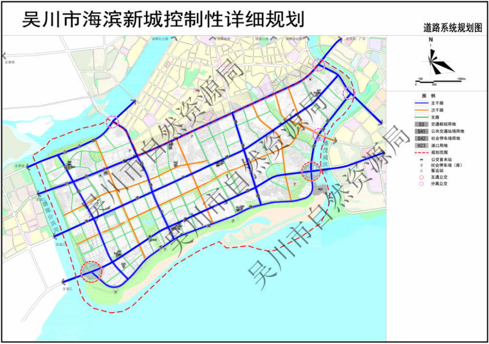 吴川海滨新城规划出炉,用地规模1350.82hm