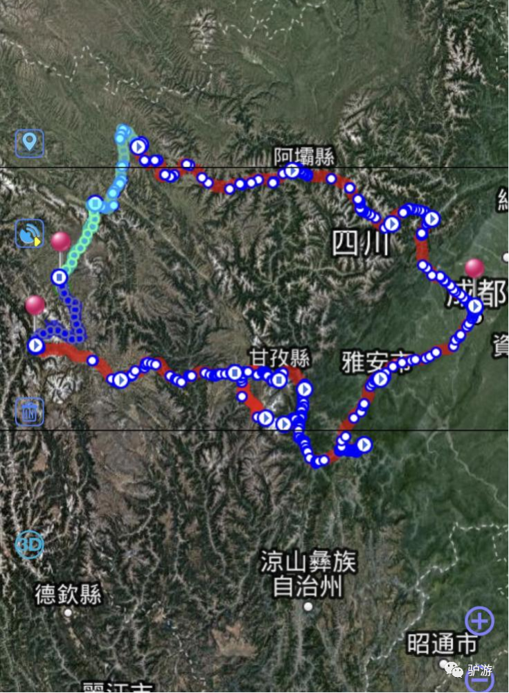 川西小环线驴游自驾路书:15天走完四川精华 川西措亚秘境之旅