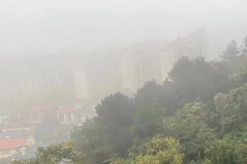橙色预警信号: 目前贵阳市云岩,修文,清镇已出现能见度小于200米的雾