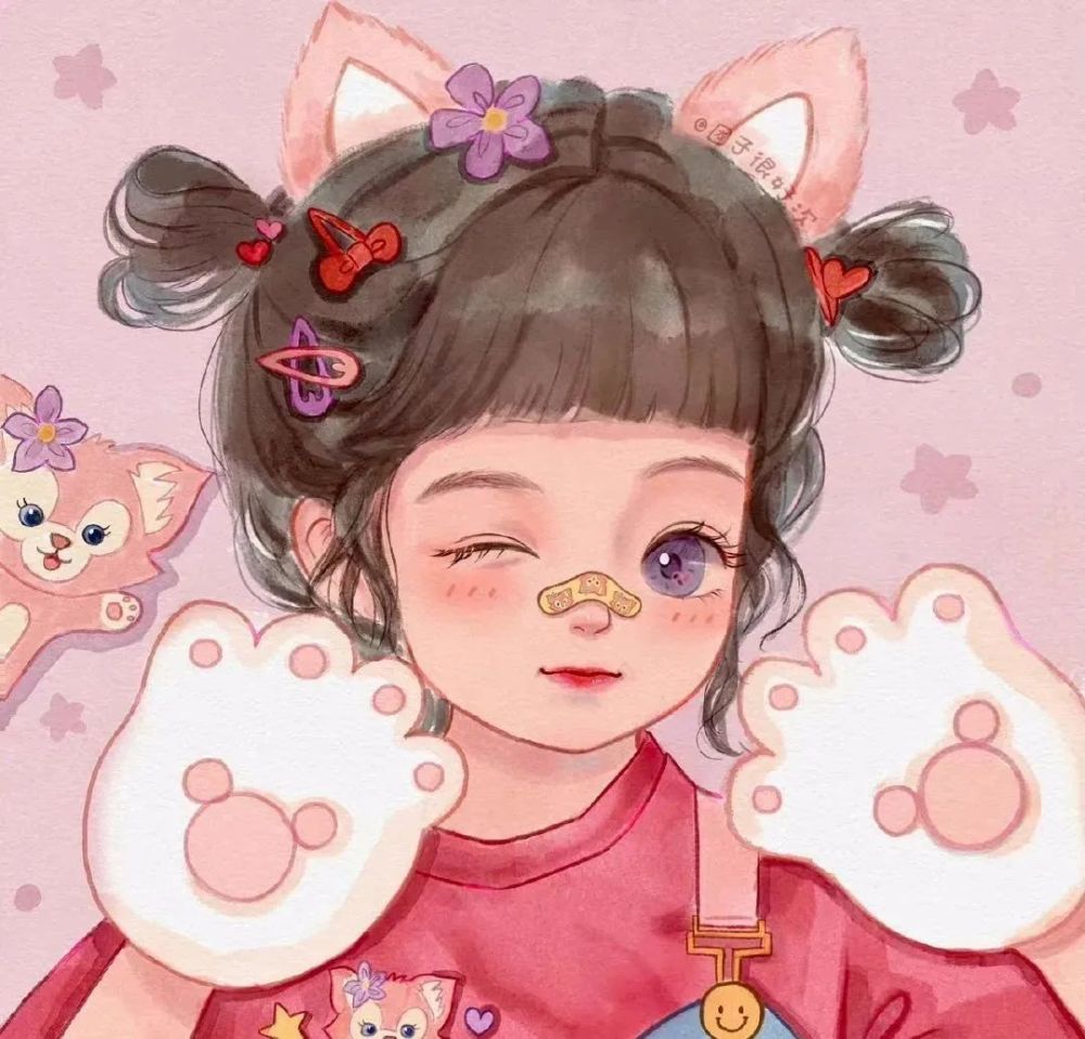 微信头像|超好看的闺蜜头像,姐妹动漫头像!