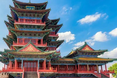 南京一奇葩古建筑,我国四大名楼之一,于明朝始建,却完工于01年