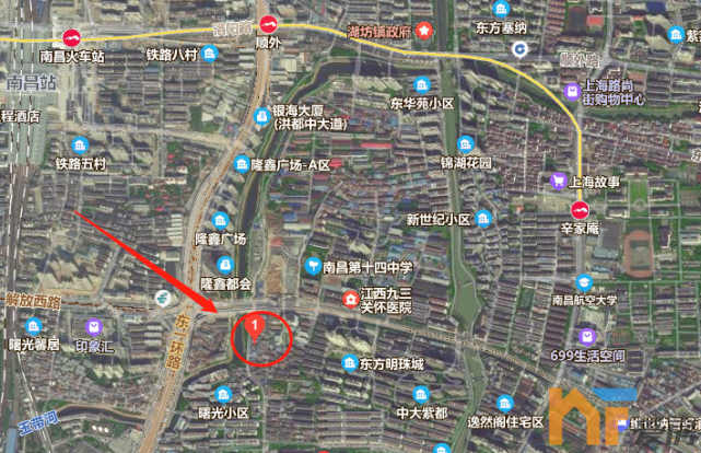 南昌地铁2号线东延地块将开发!