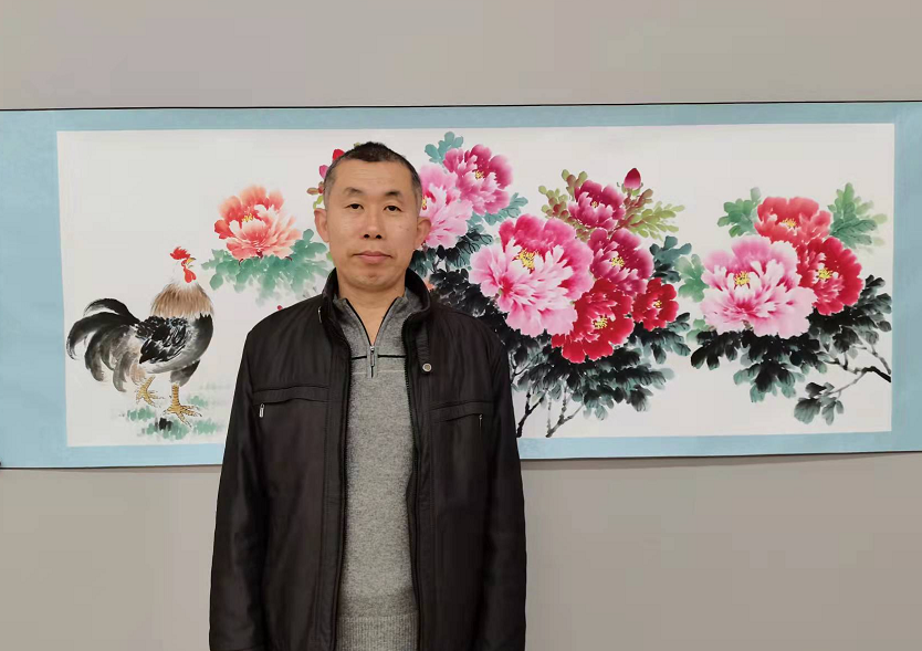 的牡丹作品会如著名唐诗一样,必将"花开时节动京城",绽放国画大花园