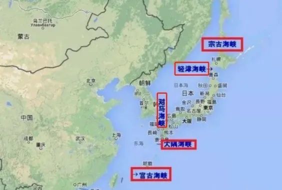 其次再说日本海,那就更没什么争议了,直接放图:这么大的海域,别说3