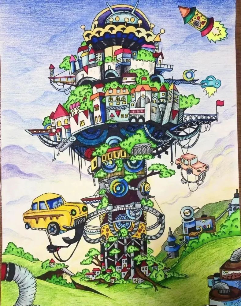 范画|一大波实用的科幻画素材,满满的都是创作灵感