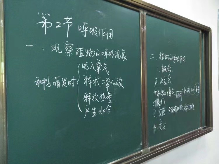 美术老师写粉笔字走红网络板书酷似印刷体网友纷纷称赞