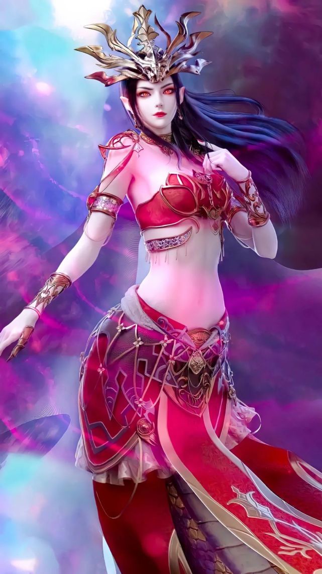 手机壁纸/斗破苍穹美杜莎女王