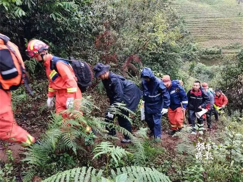 中国地质调查局4名人员在云南哀牢山失联 千余人