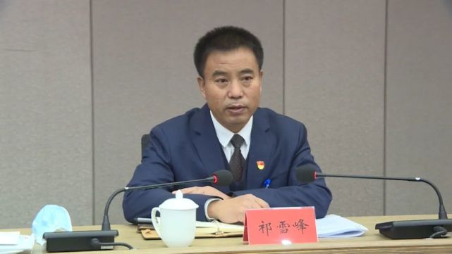 祁雪峰参加县第十七次党代会第一代表团讨论
