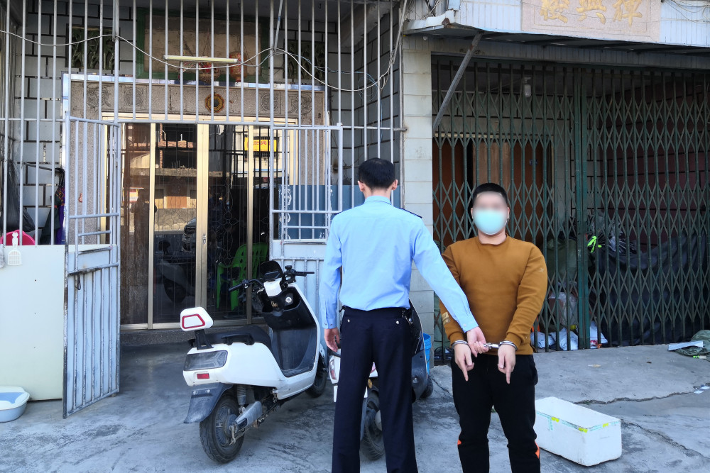 严打盗窃!普宁警方抓8人破案11宗