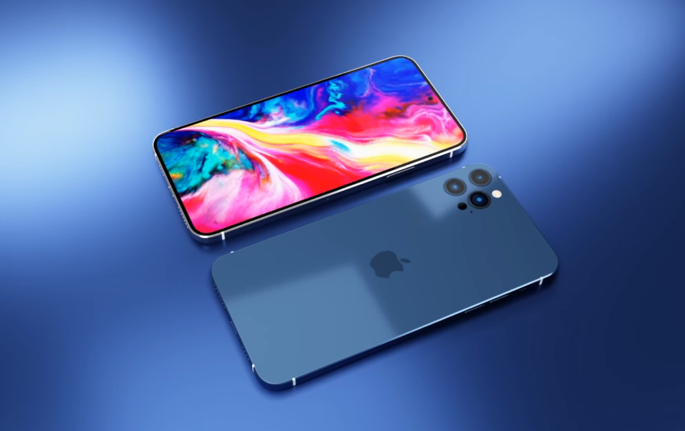 iphone14max渲染图:6.7英寸挖孔屏 平面镜头,7.3mm厚度手感提升
