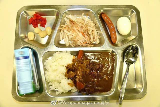 日本自卫队和韩军伙食比寒酸,印度:你们好歹还是阳间的食物