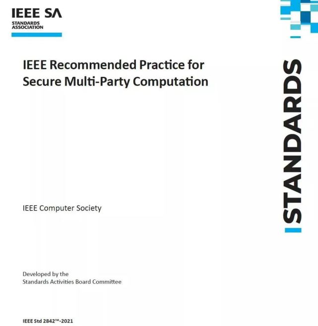 《ieee 2842 - 2021 - recommended practice for secure multi-party