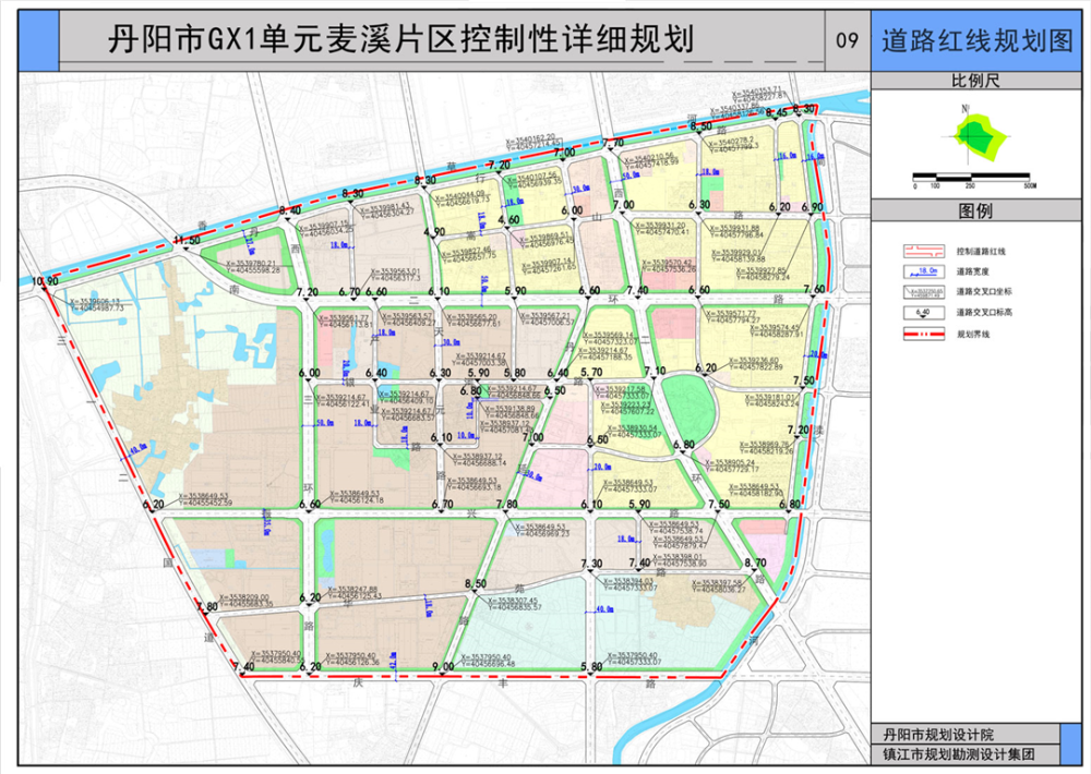 丹阳这一片区,最新规划图来了!