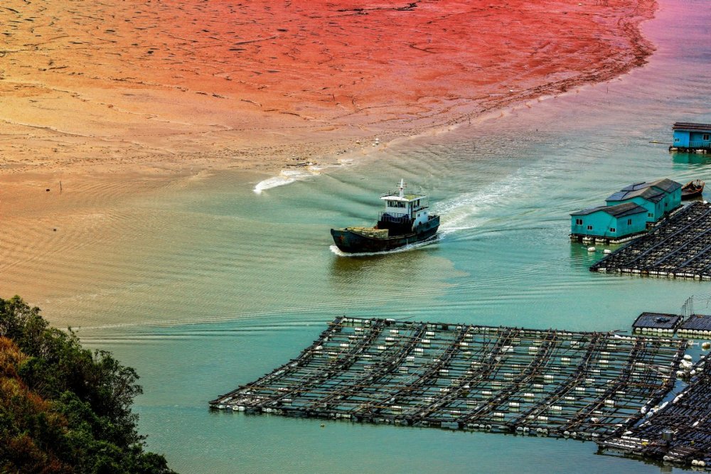 霞浦东安渔排美景(联)