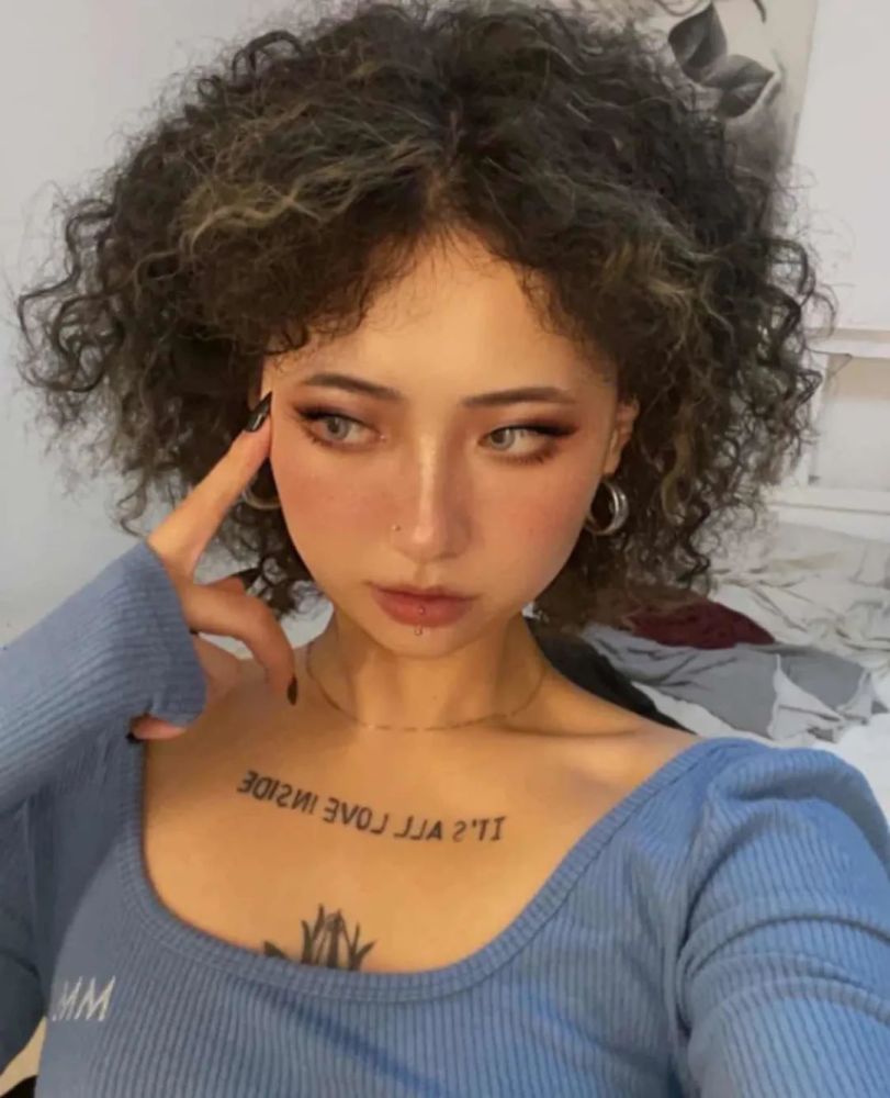 搞定油扁塌发质的拉美卷也太绝了