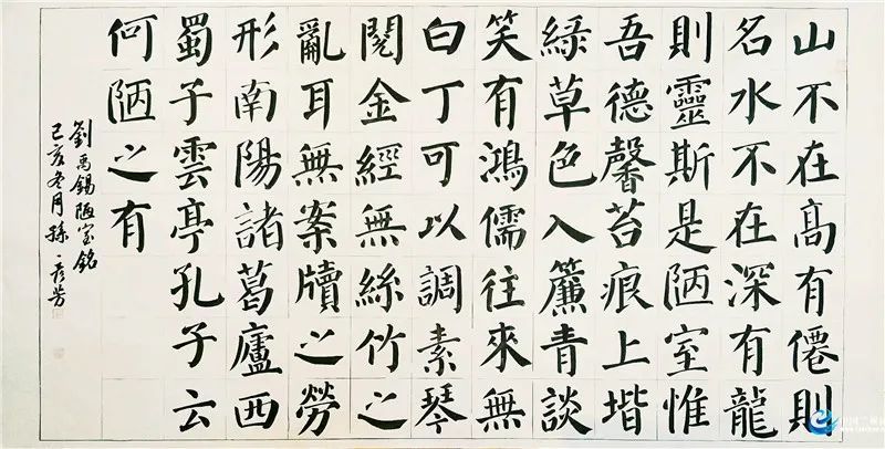 她的行书以王铎为骨,米芾为韵,浓墨重彩,沉着酣畅!