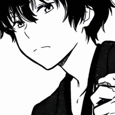"黑白动漫男头,yyds"