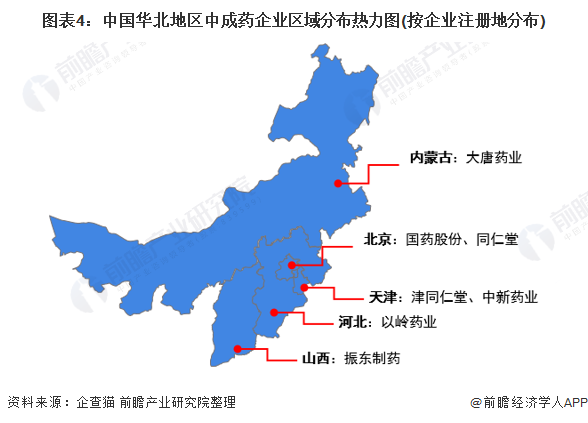 【行业深度】洞察2021:中国华北地区中成药行业市场竞争格局(附企业