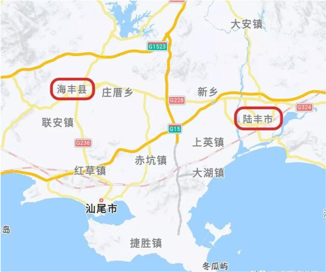 汕尾3个市辖区的建制比较合适陆丰以及海丰可以考虑设区