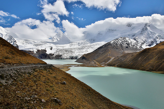 藏地绝世秘境萨普神山,最高峰海拔6956米