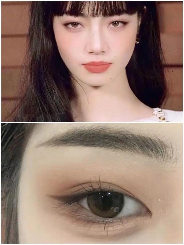 内双眼妆小松菜奈日系厌世妆纯欲氛围拉满
