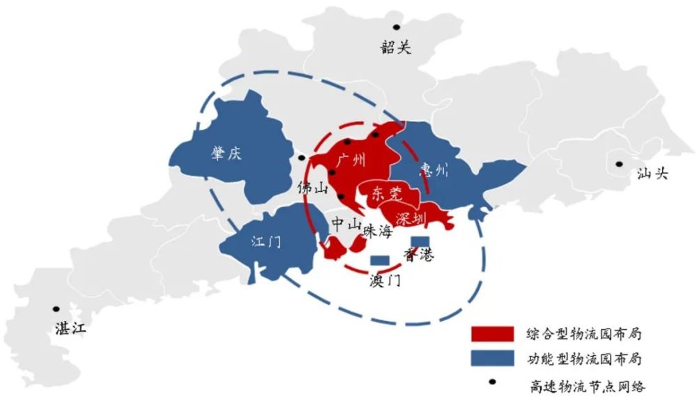 陈楚宣:广东现代物流基础设施"三圈层"区域布局研究