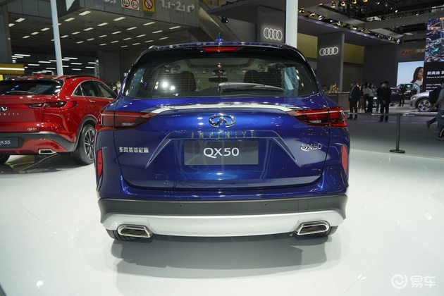 2021广州车展2022款英菲尼迪qx50航海版实拍图解