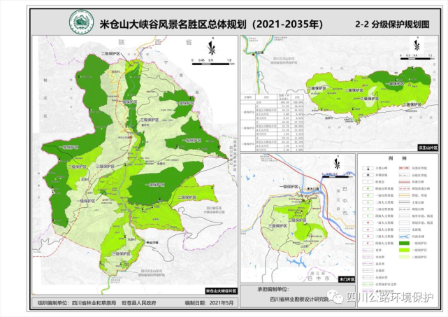 关于米仓山大峡谷风景名胜区总体规划(2021-2035年)的