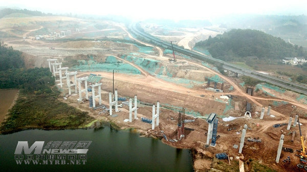 g5京昆高速成绵扩容项目顺利推进 高标准高质量建设