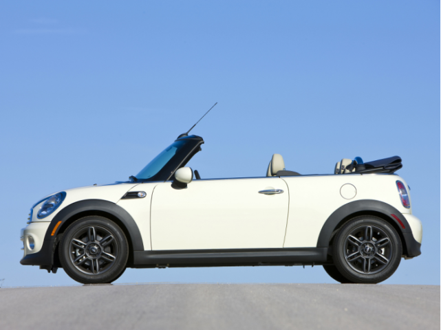 图:2011年10月上市的mini coupe一直生产至2015年才停产,车架代号r58.