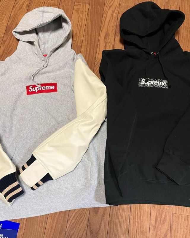 supreme稀有box logo联名卫衣炒卖价超1.2万!