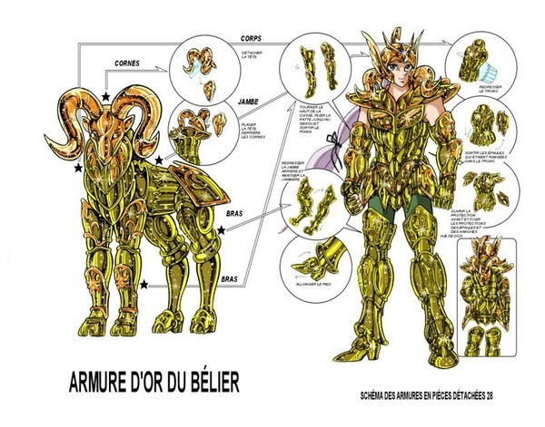 圣斗士星矢ss:黄金圣斗士的名字来源和圣衣原型