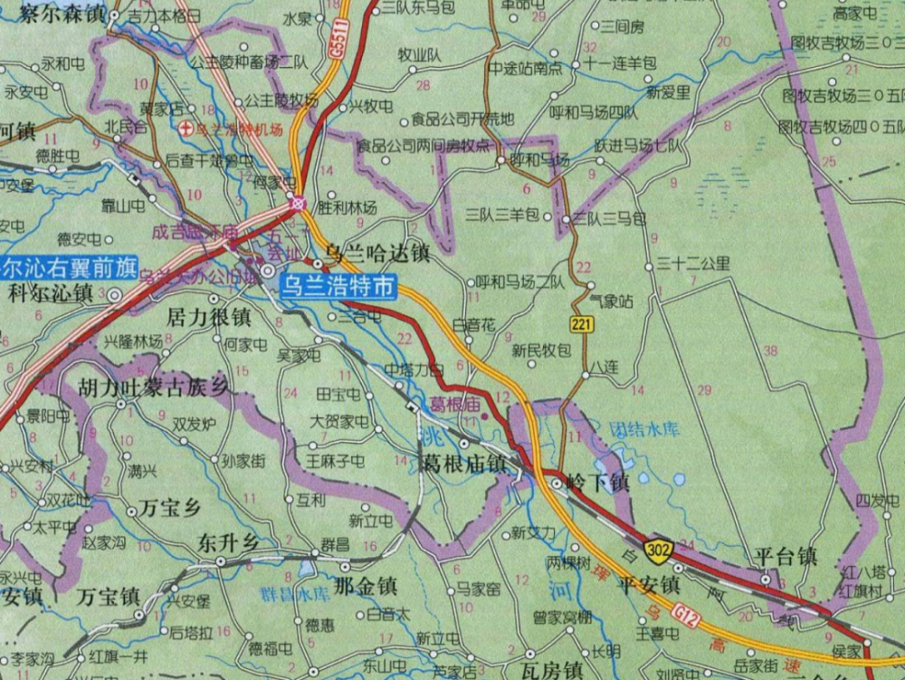内蒙古自治区乌兰浩特市