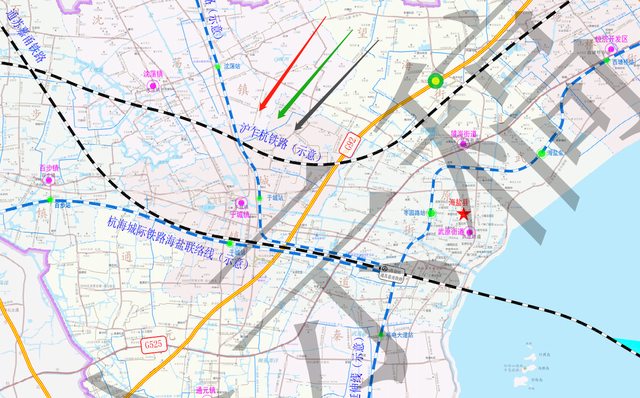 又见沪乍杭铁路平湖市中心城区道路提升规划公示透露明显信息