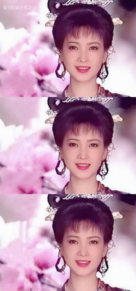 我真不知道怎么挑何晴老师脸的刺