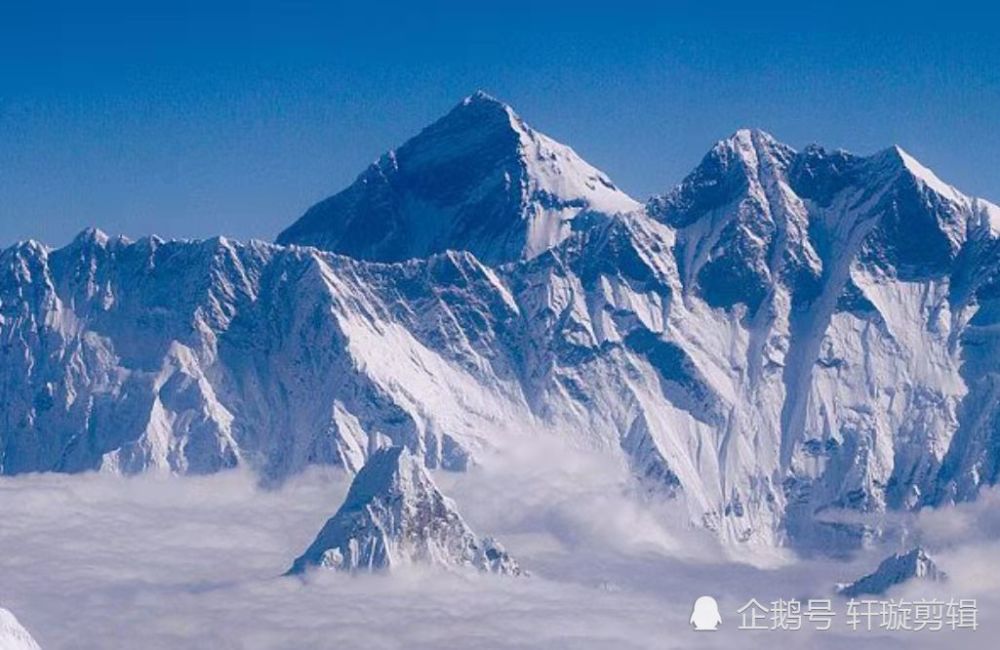 高度深度最高的山峰珠穆朗玛峰