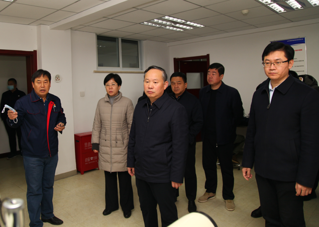 临清市领导调研省级轴承智能制造创新创业共同体建设工作