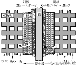 质子交换膜燃料电池结构与原理详解