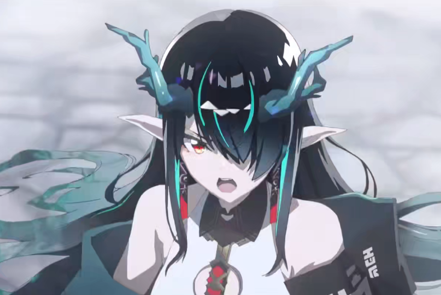 明日方舟:幻象黑兔手绘六星术士夕美图 新春皮肤已经提前预定了