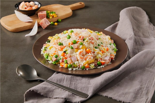 米饭的n种做法—第362课:三鲜炒饭