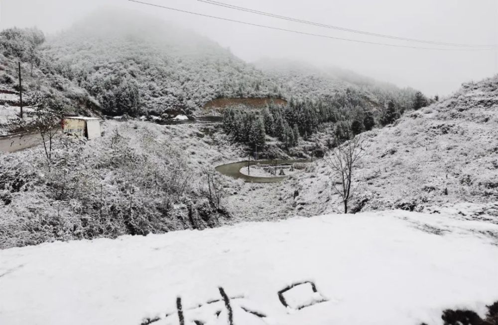 太冷啦!今天贵州这些地方下雪了,银装素裹美翻天!
