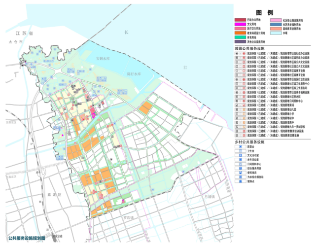江海畔,沪苏融,上海"北大门"这个镇的国土空间总体规划(2021-2035)》