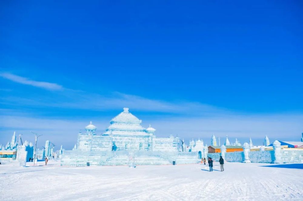 世界最高,最大的冰雪景观展示北方名城哈尔滨独有的冰雪文化以及冰雪