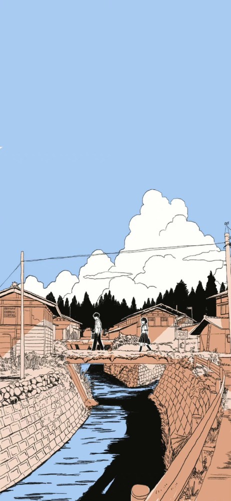 黑白漫画风壁纸